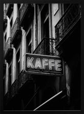 Kaffe Skylt Poster
