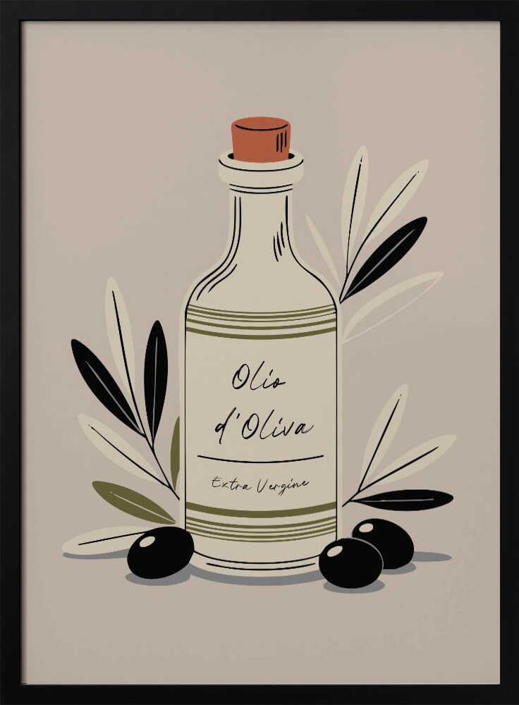 Olio D’oliva Poster