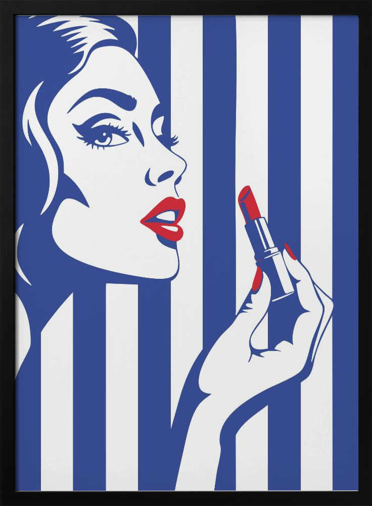 Put On Some Lipstick Poster