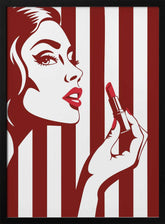 Put On Some Lipstick Poster