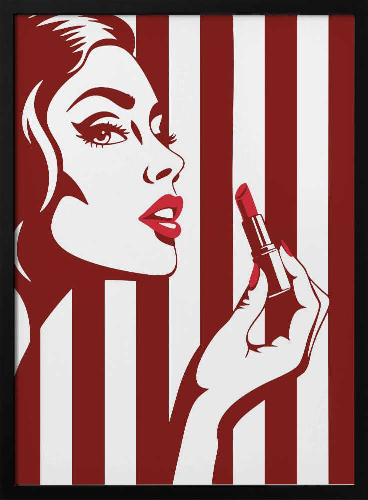Put On Some Lipstick Poster