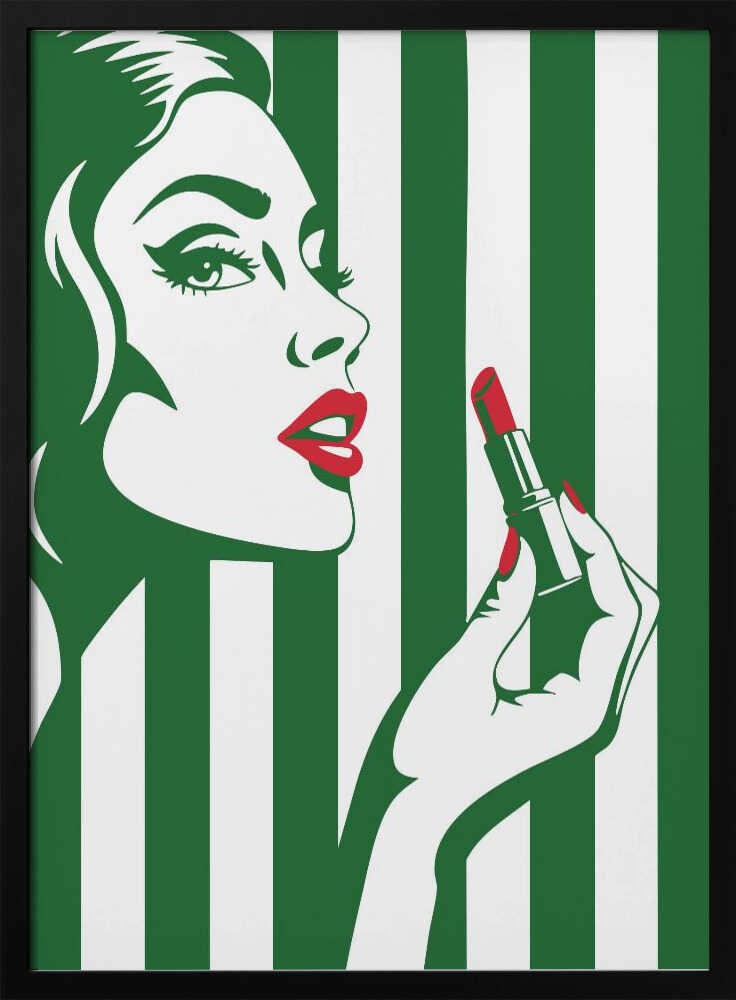 Put On Some Lipstick Poster