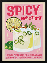 A3 Spicy Margs 5 Pink 01.png Poster