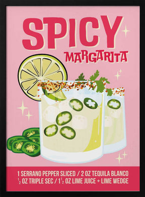 A3 Spicy Margs 5 Pink A3 Plus 01.png Poster