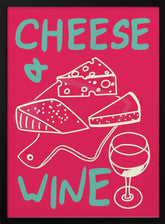 A4 Cheese & Wine 01.png Poster