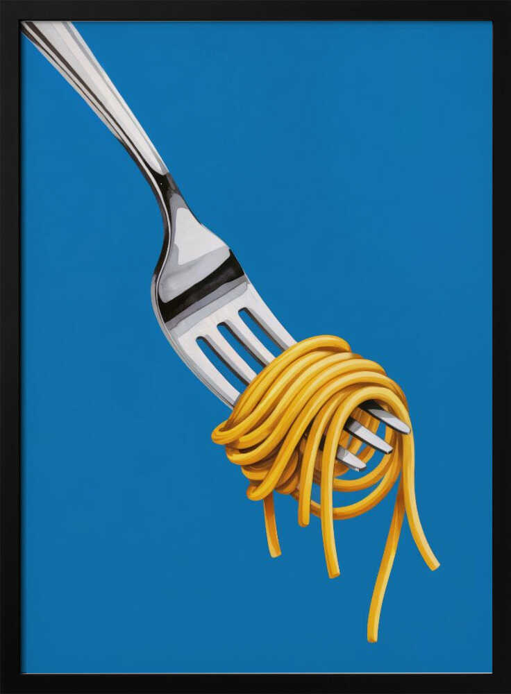 Forkful of Spaghetti Poster