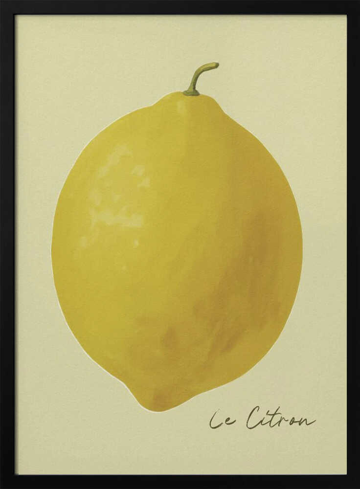 Le Citron Poster
