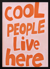 Cool People Poster