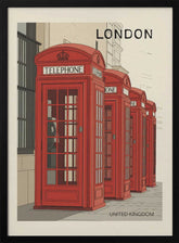 London Travel Poster Poster