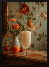 Strawberry Smoothie Serenade Poster