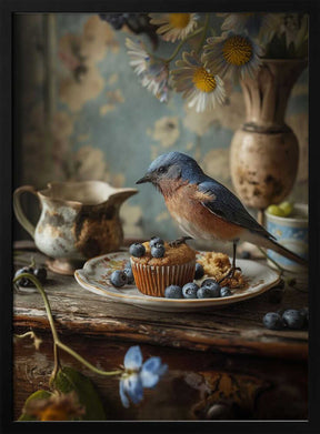 Blueberry Bliss Poster