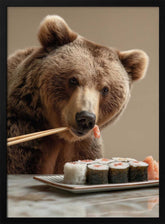 Bear’s Sushi Bite Poster