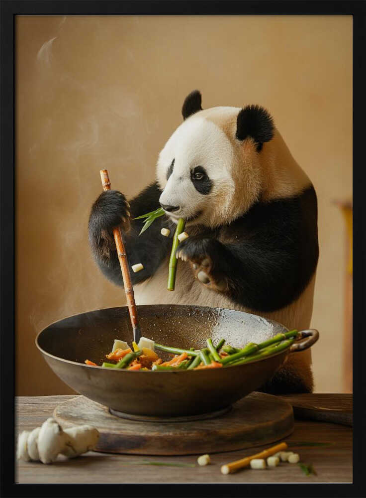 Panda Wok Master Poster