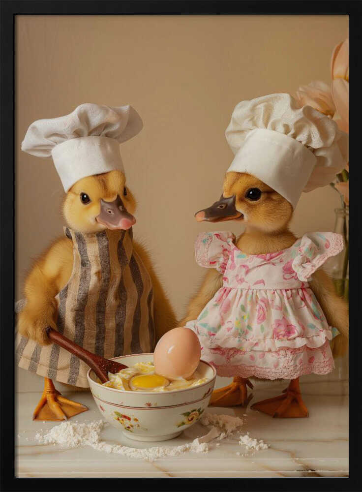 Dress Up Ducks Poster