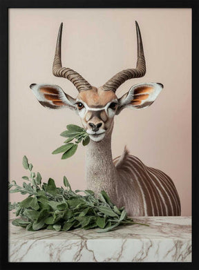 Kudu Herbivore Bliss Poster