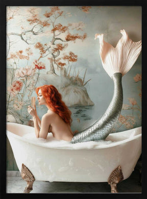 Champagne & Tails Poster
