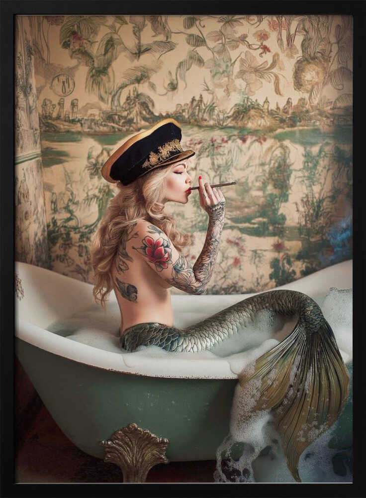 Velvet Smoke Siren Poster