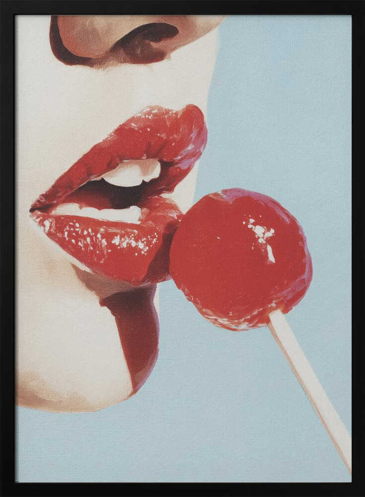 Red Lollipop Poster