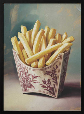 Retro Fries Poster