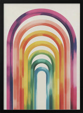 Colorful Arches Poster