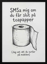Slut På Toapapper Poster