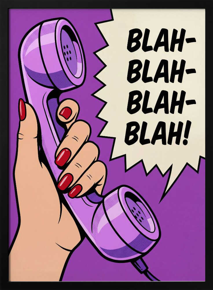Blah Blah Blah Poster