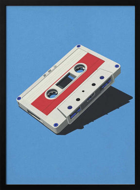 Audio Cassette Tape Poster