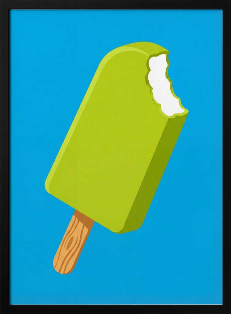 The Green Ice Cream Poster
