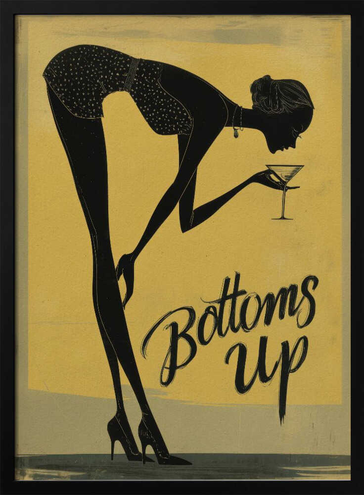 Bottoms Up Poster