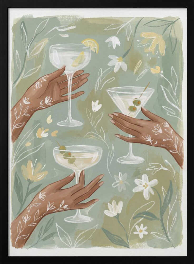 Time for Cocktails Poster