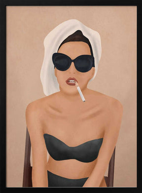 Morning Cigarette Poster