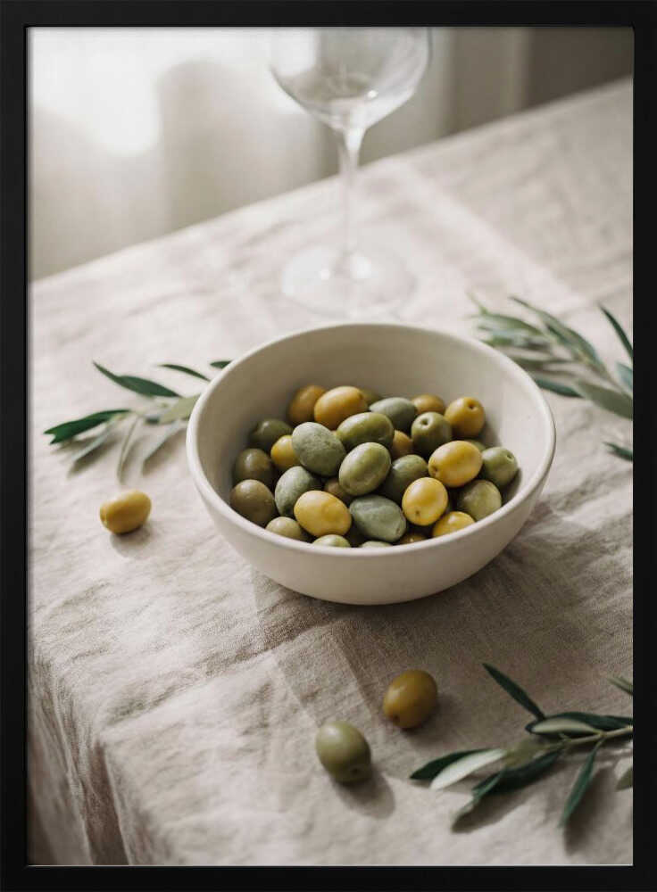 A Bowl of Olives Poster