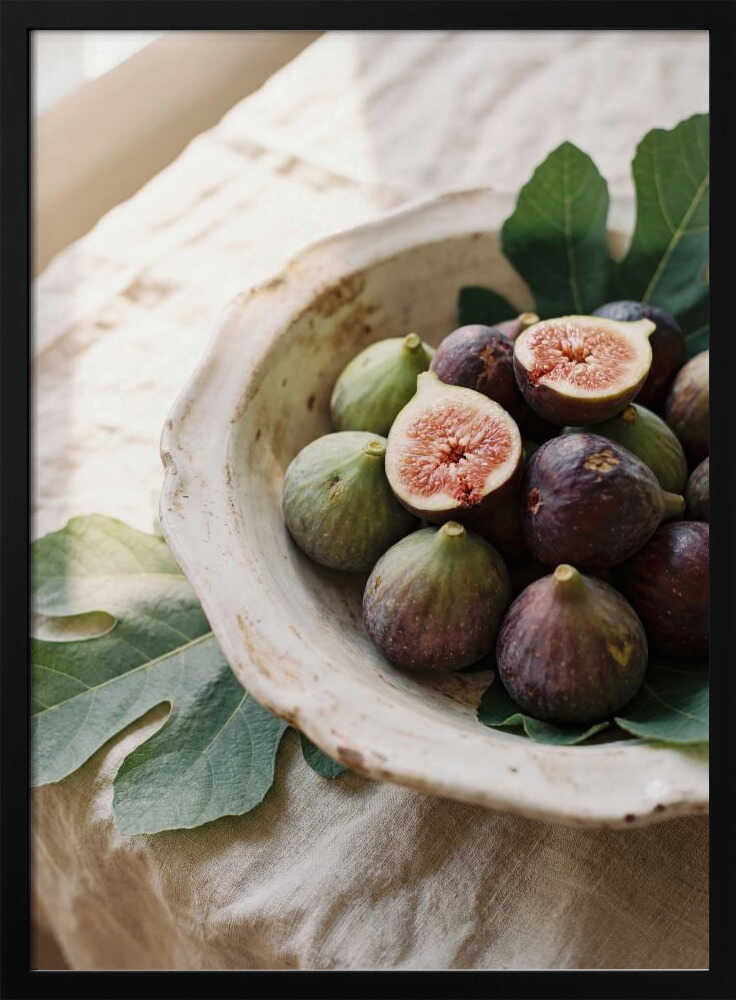 Figs In a Bowl Poster