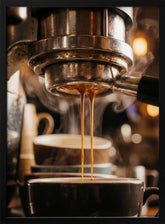 Espresso Brewing Poster