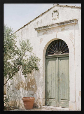 Mediterranean house Poster