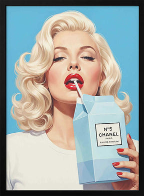 Sipping Perfume Poster