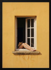 Reading By the Window Poster