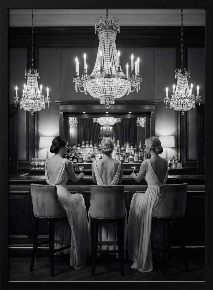 Girls' Night At the Opera Bar Poster