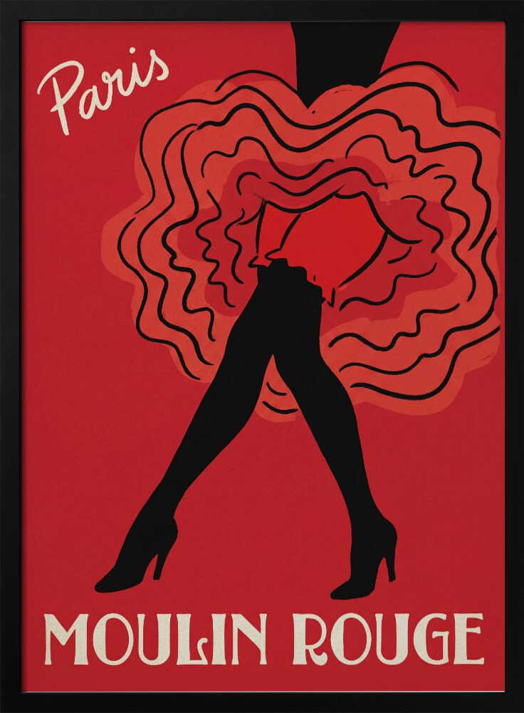 Paris - Moulin Rouge Poster