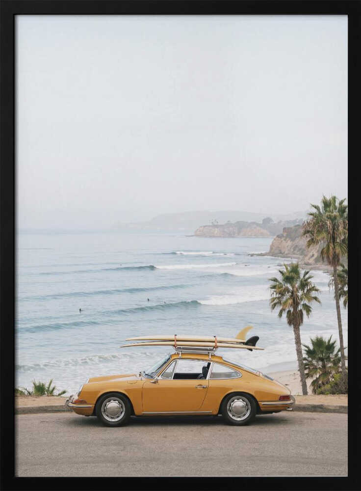 Porsche Coast Poster