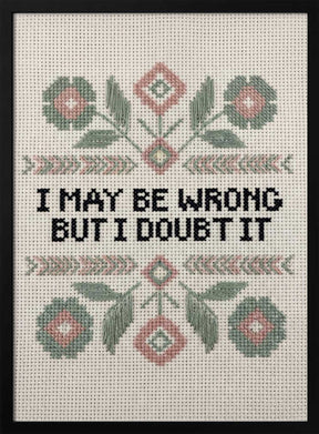 I May Be Wrong Poster