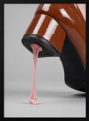 Chewing Gum Under the Shoe Poster