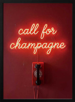 Call for Champagne Poster