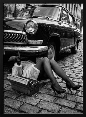 Fixing the Car Poster