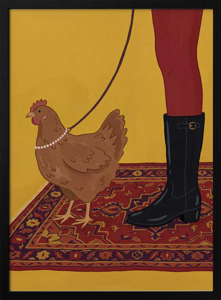 Me and My Hen Poster