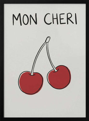 Mon Cheri Sketch Poster
