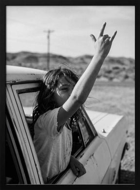 Rock On Road Trip – art print by Andreas Magnusson