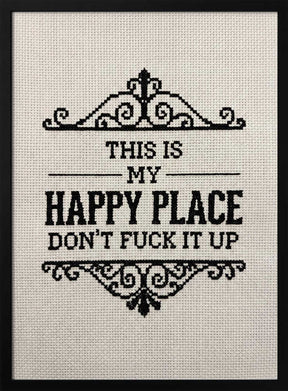 My Sassy Happy Place – art print by Andreas Magnusson
