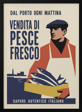 Italian Fish Market – art print by Andreas Magnusson