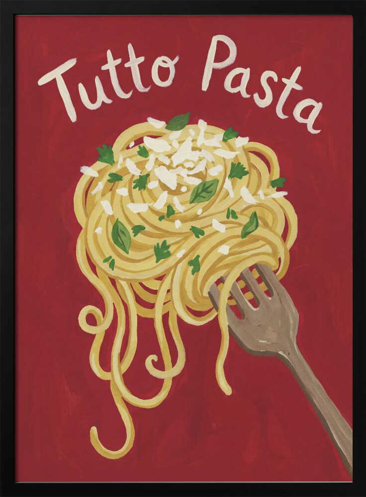 Rustic Italian Pasta Poster